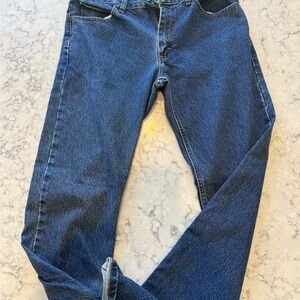 Lee Men's Straight Blue Jeans